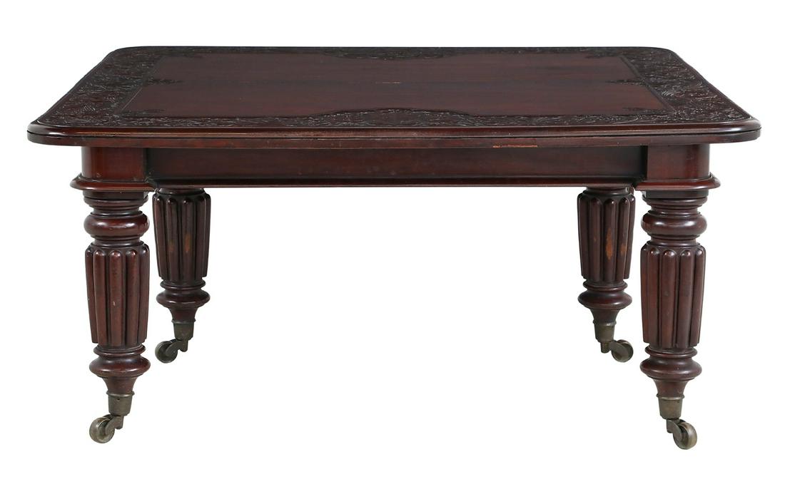 Impressive English Mahogany Banquet Table (1 of 4)