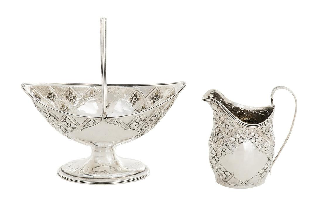 Hester Bateman Sterling Sugar Basket (1 of 2)
