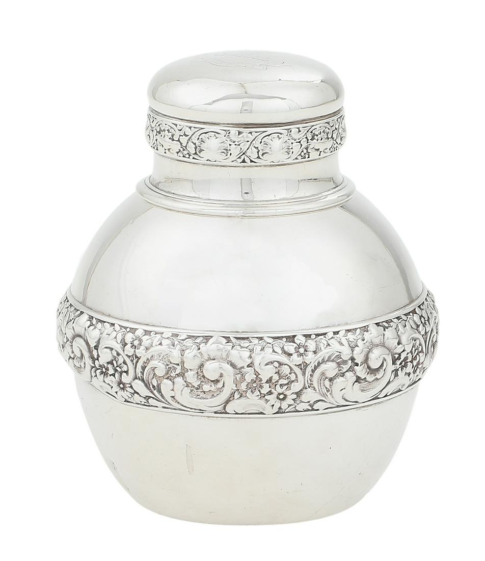 Tiffany & Co. Sterling Silver Covered Dresser Jar (1 of 1)