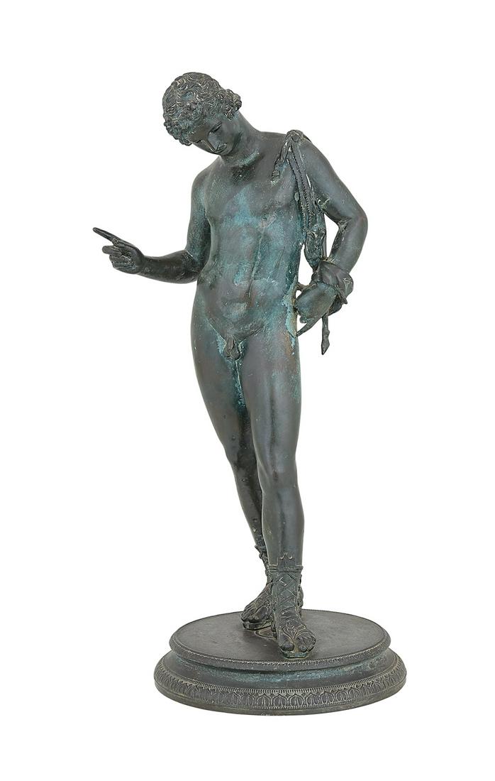 Italian Grand Tour Bronze Figure of Dionysus (1 of 2)