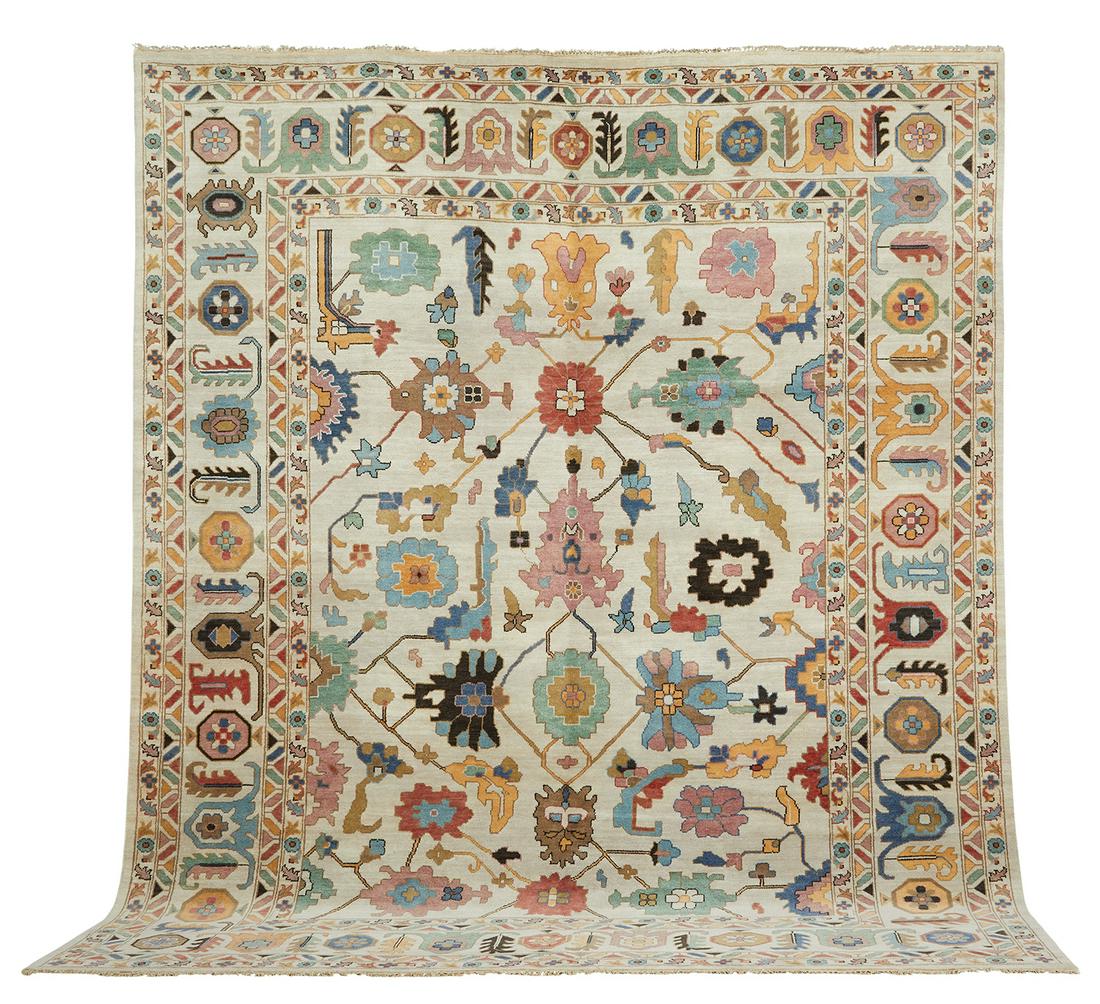 Turkish Angora Oushak Carpet (1 of 1)