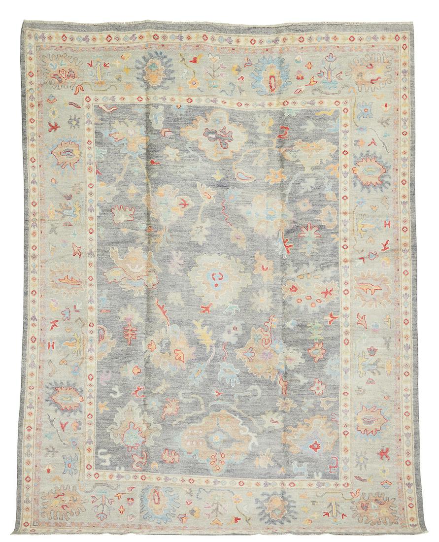 Oushak Carpet: Oushak Carpet 9' 3" x 12' 3"