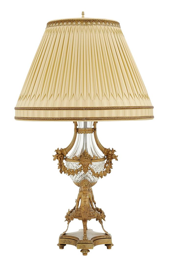 French Bronze and Cut Glass Vase (1 of 4)