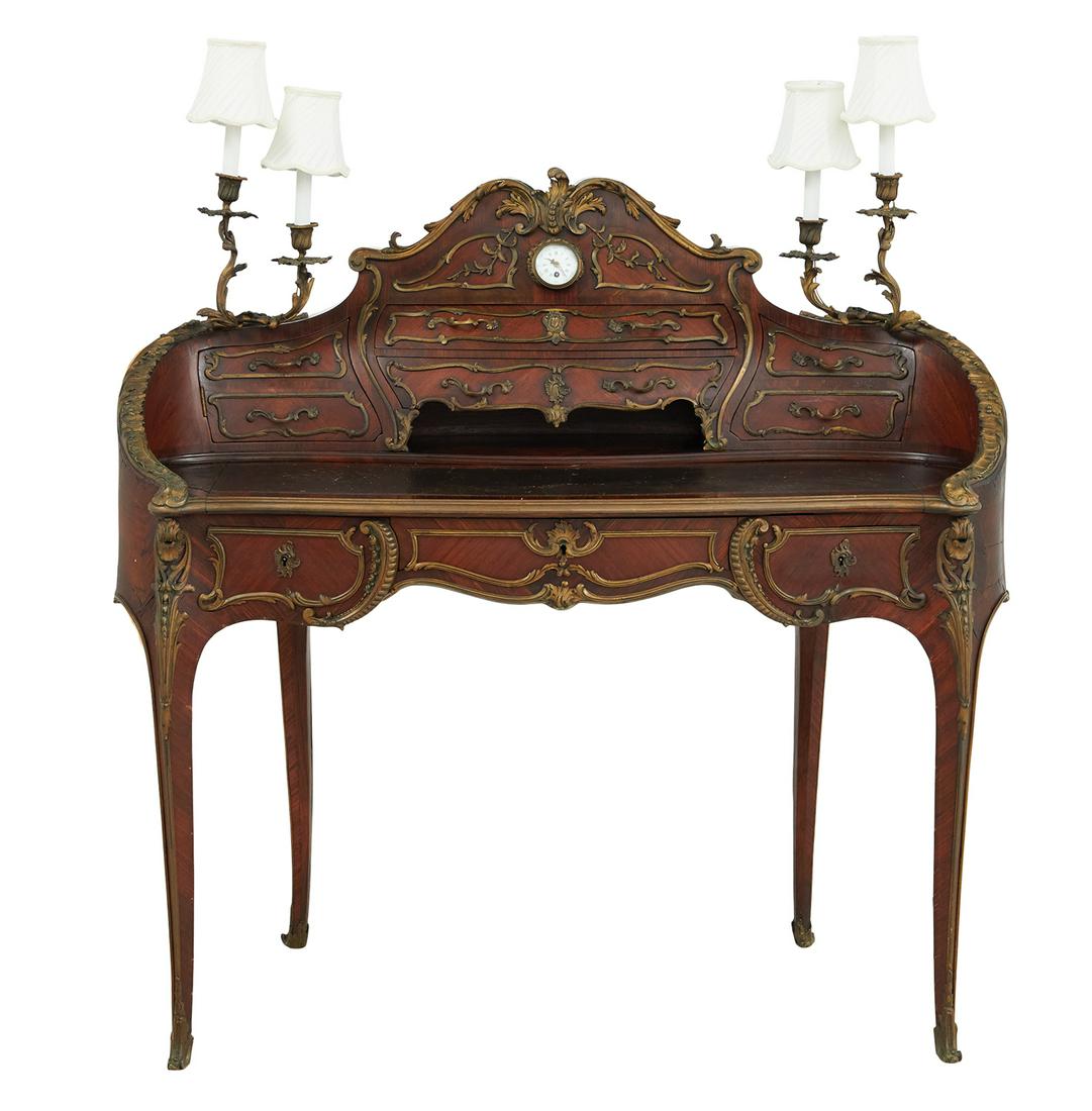 Louis XV-Style Kingwood Petit Bureau de Dame (1 of 4)