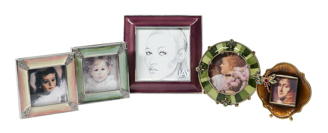 Five Jay Strongwater Picture Frames (1 of 1)