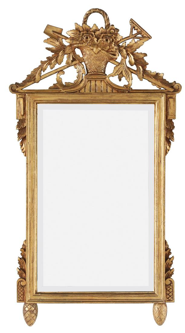 French Giltwood Mirror in the Louis XVI Taste (1 of 2)