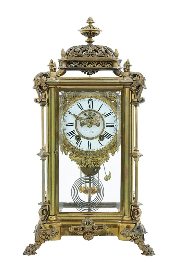 Ansonia "Excelsior" Crystal Regulator (1 of 6)