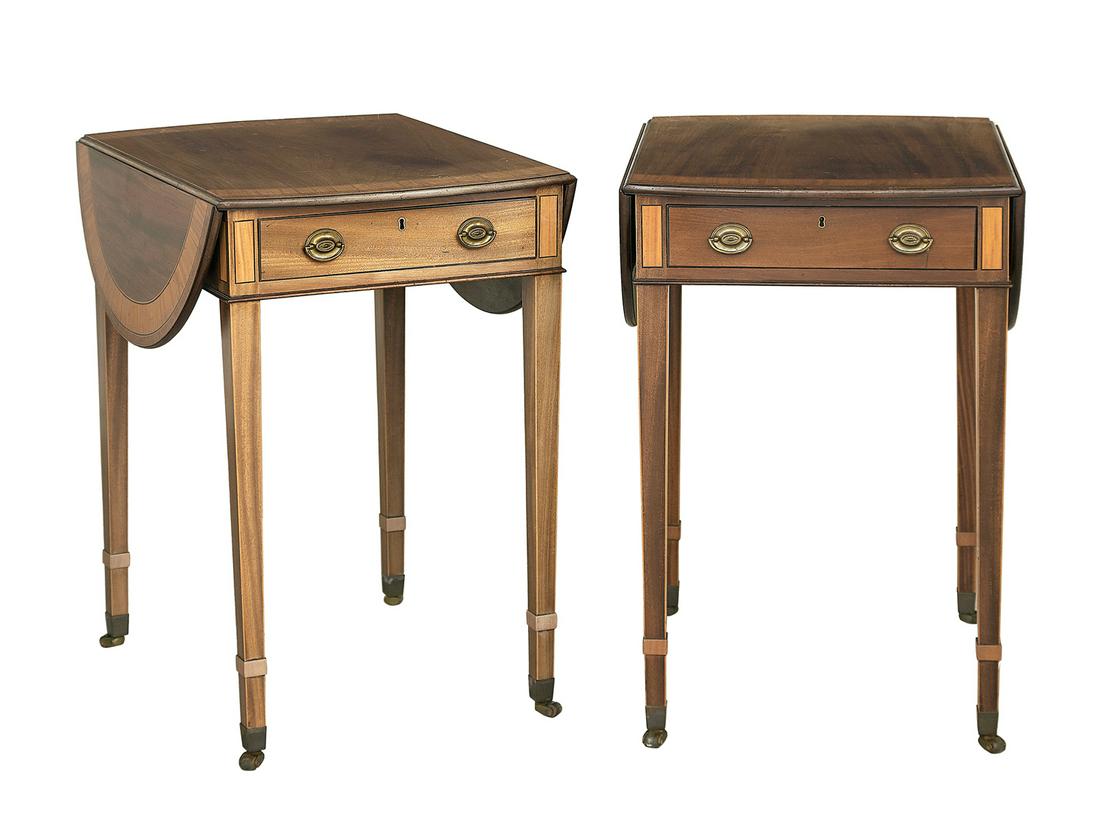 Pair of Pembroke-Style Tables (1 of 2)