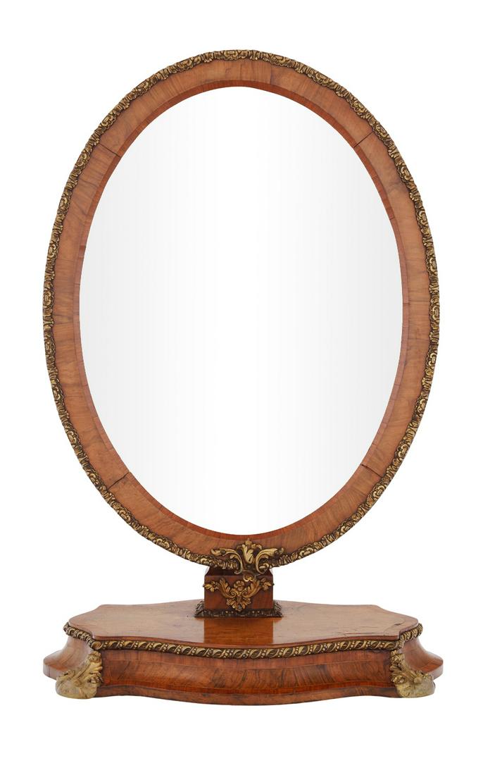 French Bronze-Mounted Kingwood Dressing Mirror (1 of 3)