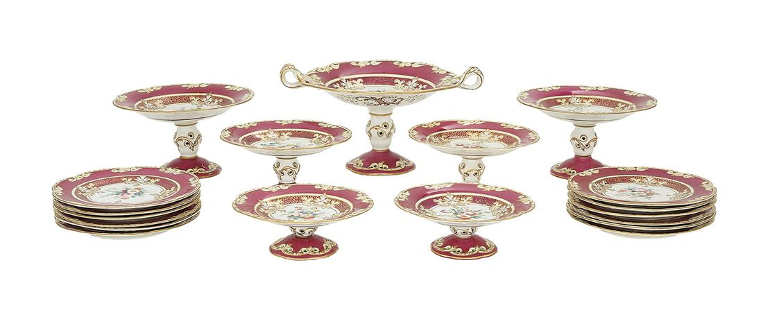 Porcelain Partial Dessert Service (1 of 3)