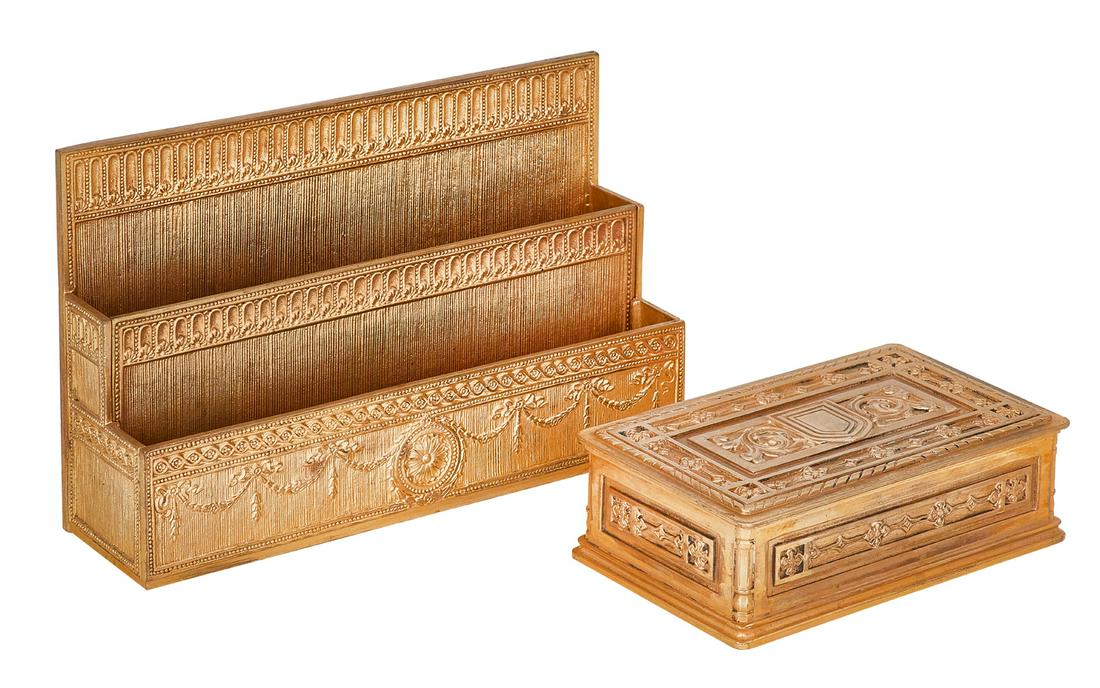 Two Tiffany Dore Bronze Desk Objects (1 of 3)