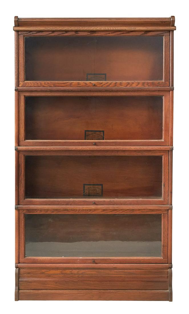 Globe-Wernicke, Cincinnati, Oak Stacking Bookcase (1 of 4)