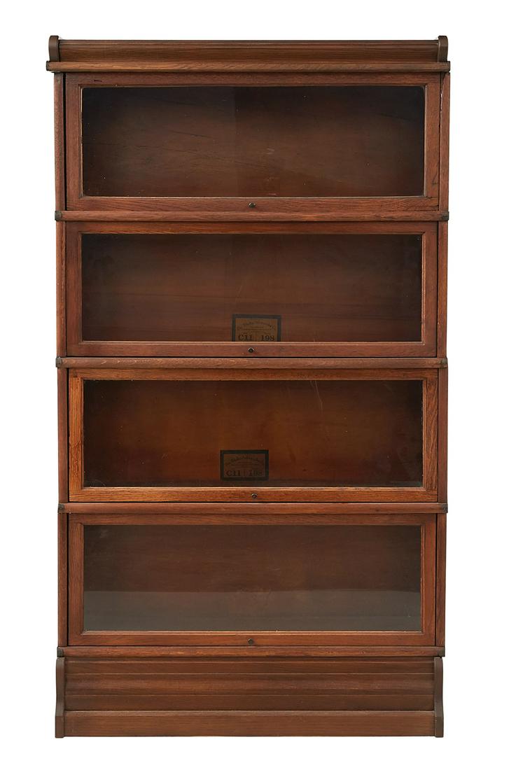 Globe-Wernicke, Cincinnati, Oak Stacking Bookcase (1 of 4)