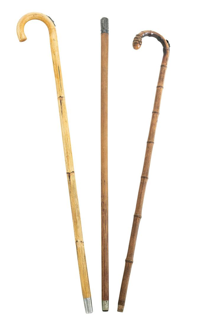 Three Horse-Measuring Walking Sticks (1 of 2)