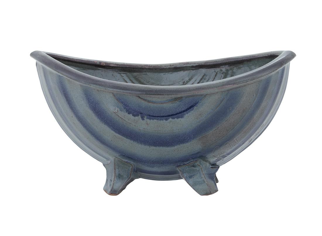 American Art Pottery Footed Bowl (1 of 4)