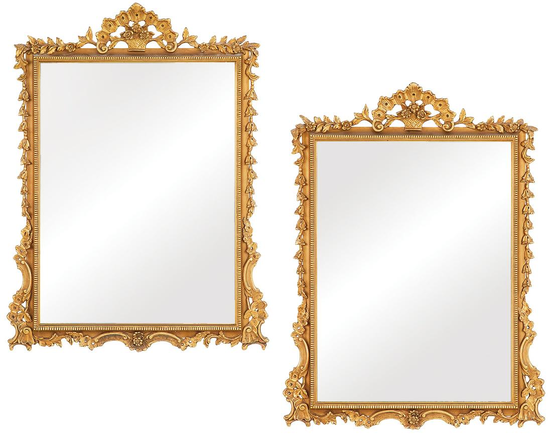 Pair of Giltwood Mirrors (1 of 5)