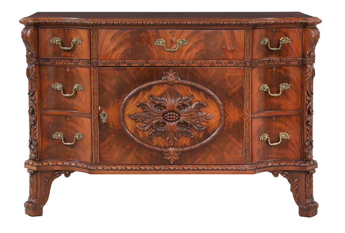 English Mahogany Server (1 of 4)