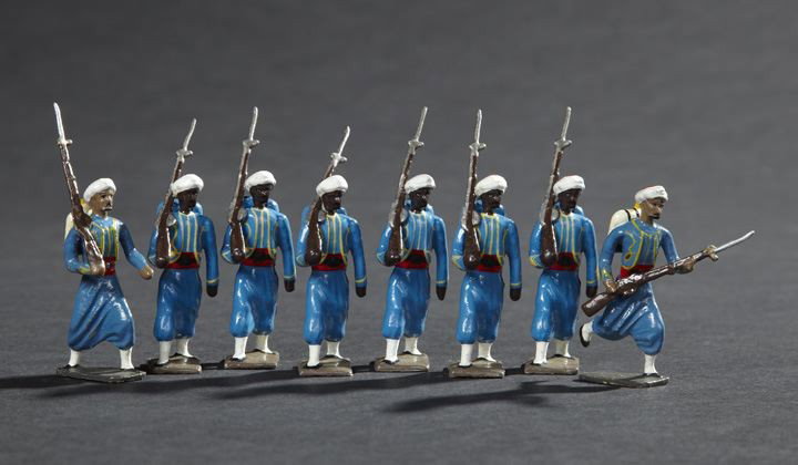 Algerian Turcos of the French Army Toy Soldiers