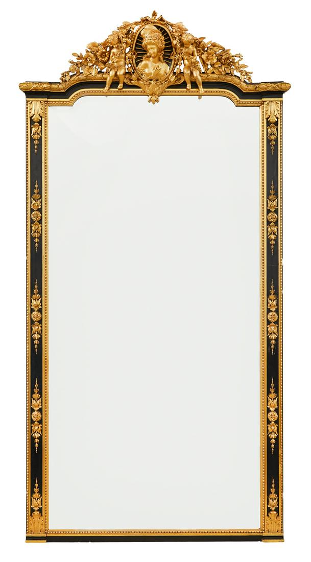 Monumental French Fin de Siecle Mirror (1 of 2)