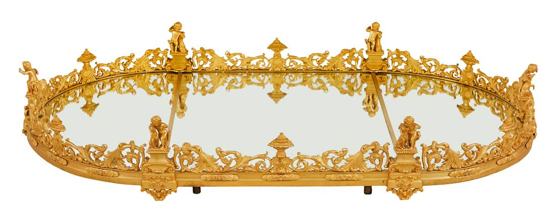 Monumental French Bronze Dore Surtout de Table (1 of 4)