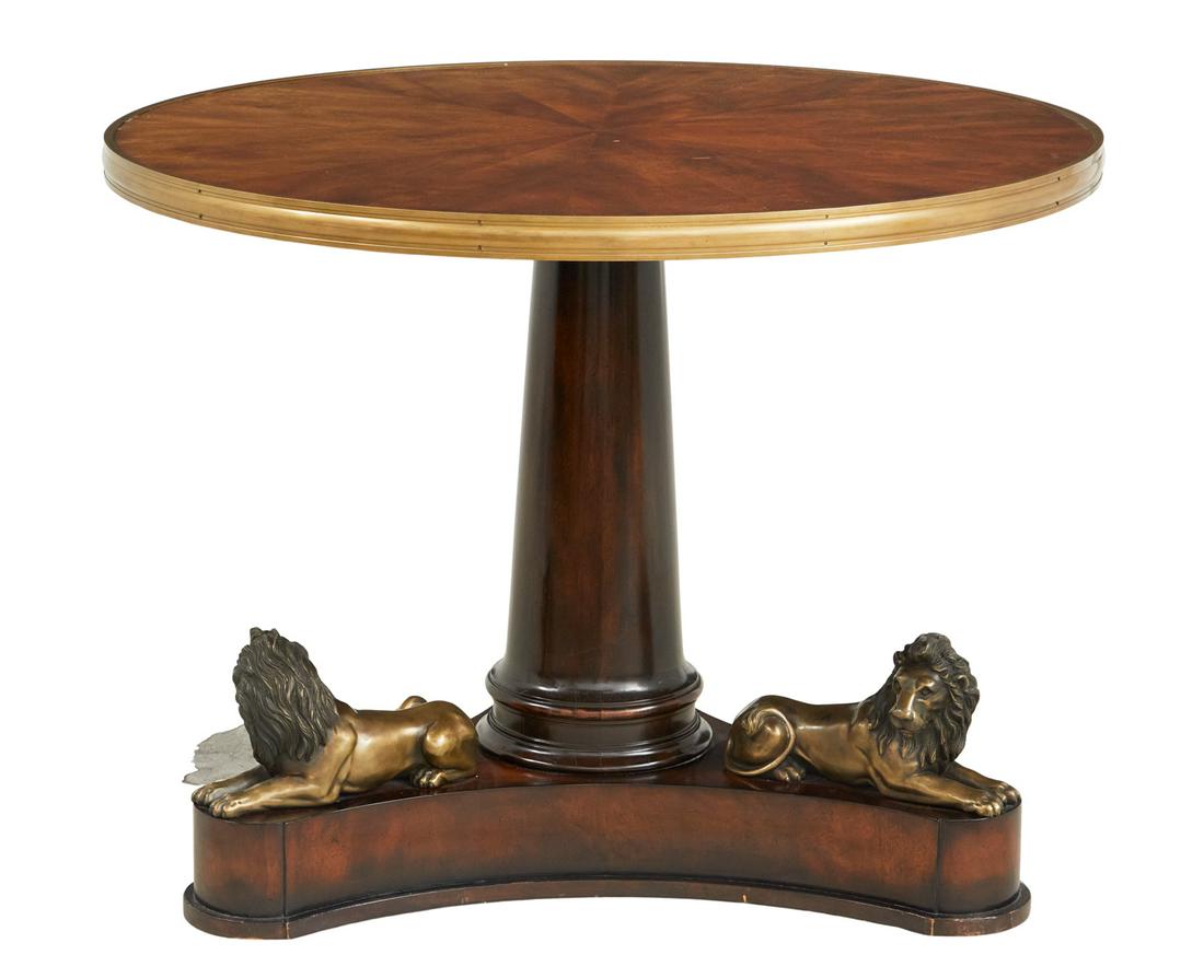 Empire-Style Bronze-Mounted Center Table (1 of 1)