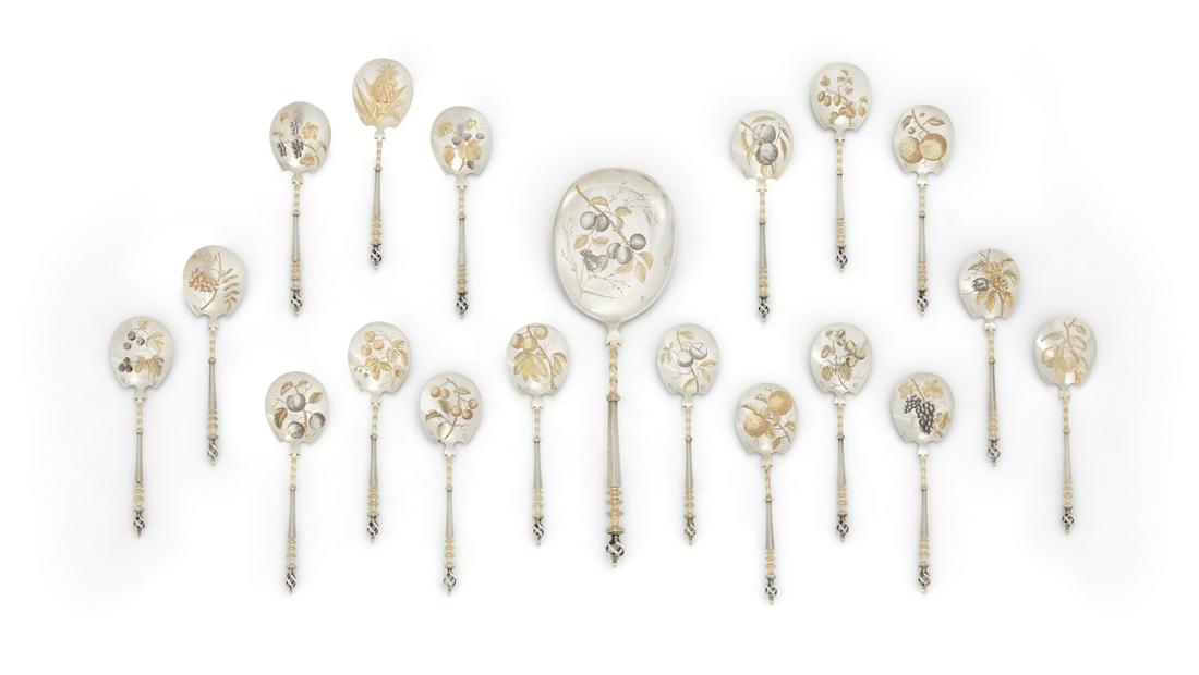 Two French Silver Specialty Flatware Sets (1 of 7)