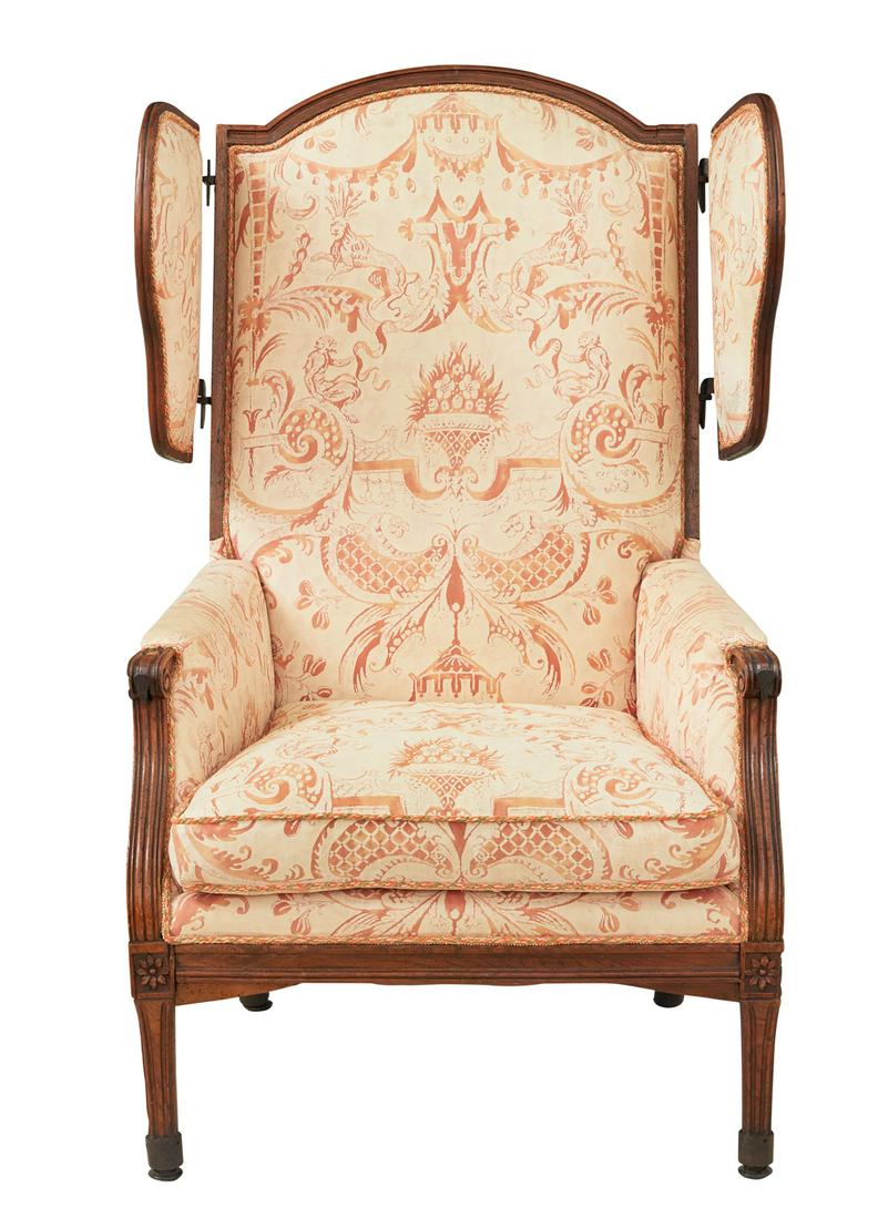 Louis XVI-Style Fruitwood Invalid's Chair (1 of 3)