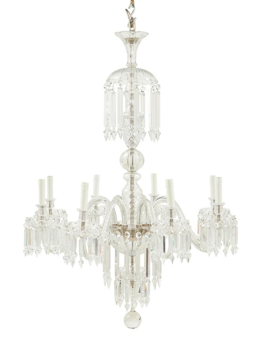 Anglo-Irish Cut Crystal Chandelier (1 of 1)