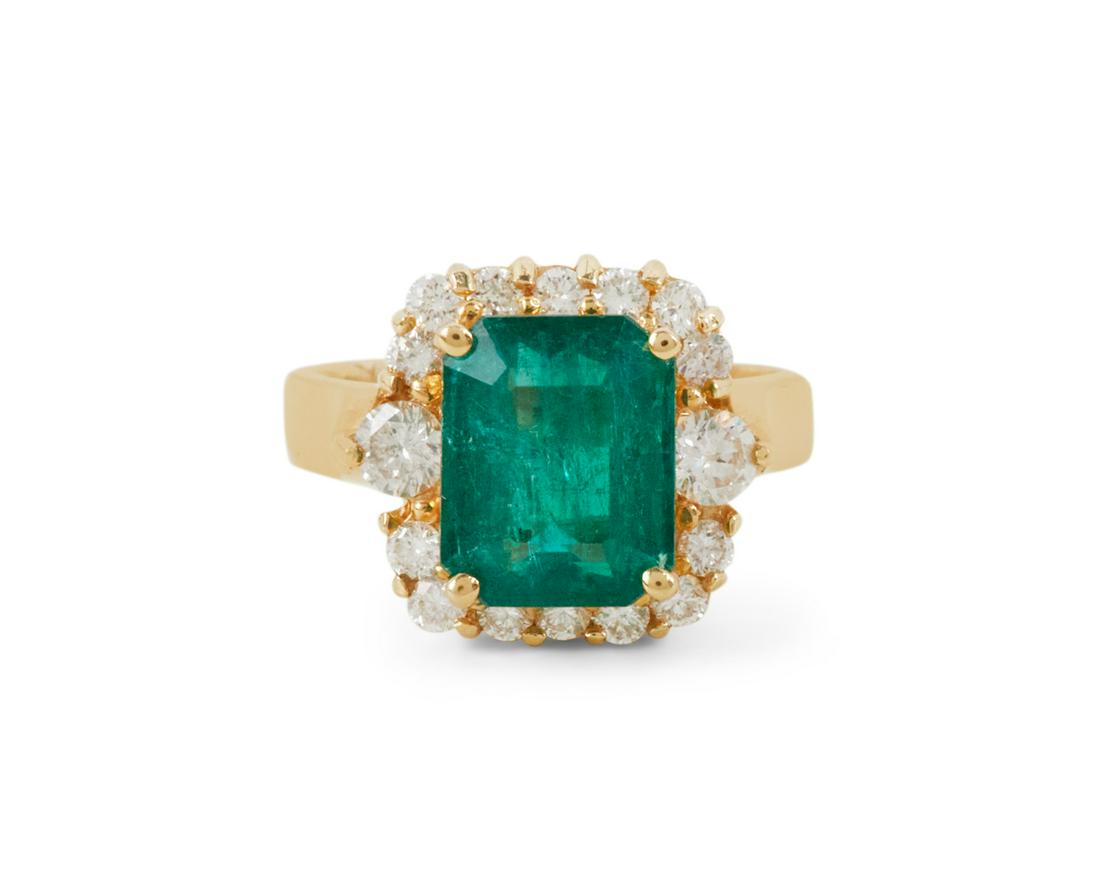 Emerald and Diamond Ring (1 of 2)