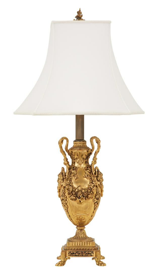 French Fin-de-Siecle Gilt-Bronze Garniture Urn (1 of 5)