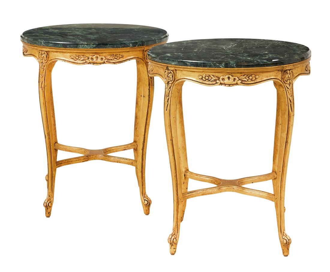 Pair of Louis XV-Style Occasional Tables (1 of 3)