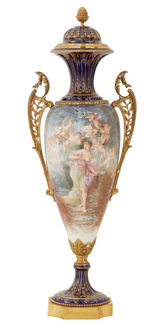 Monumental French Bronze-Mounted Vase (1 of 7)