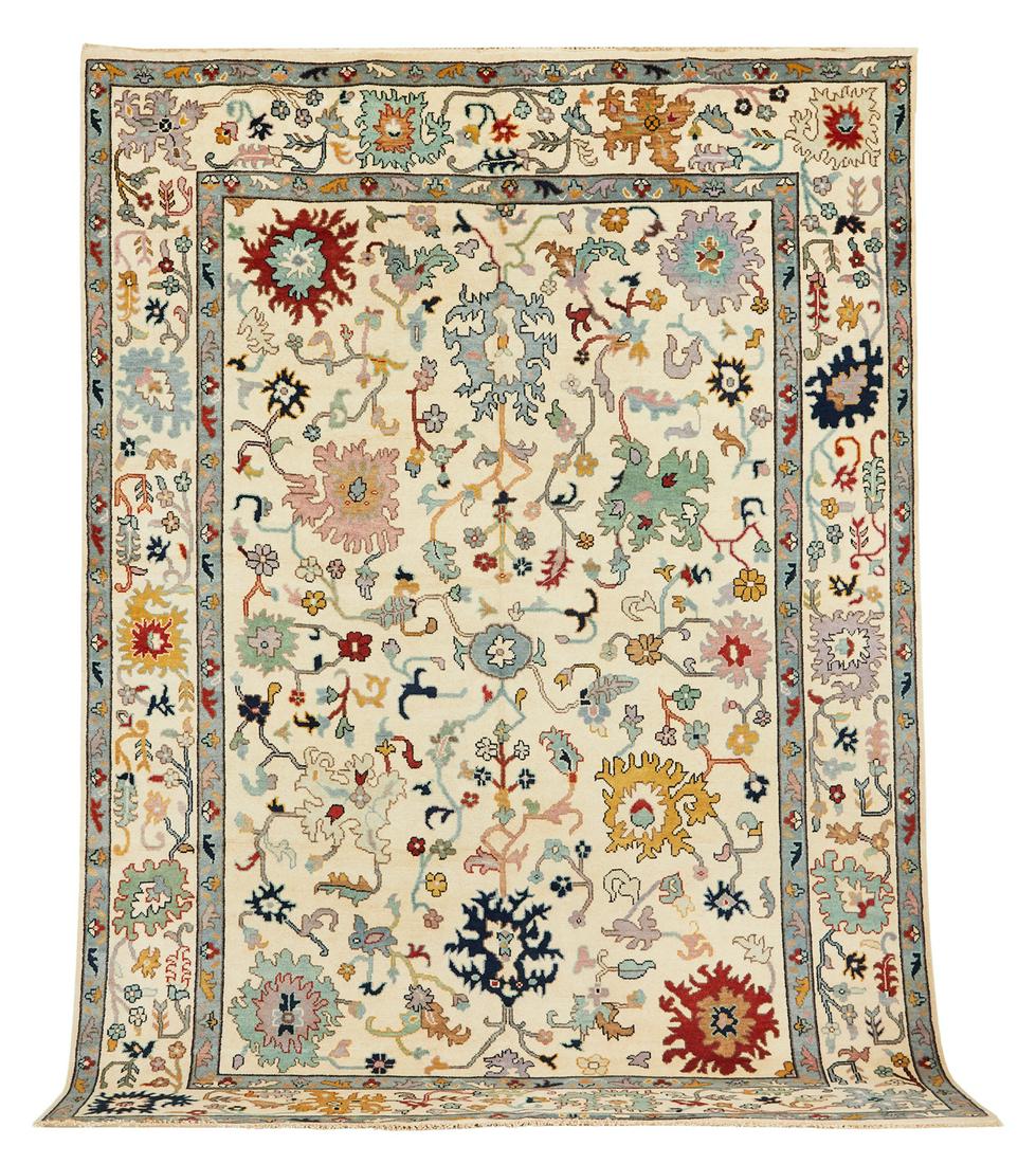 Turkish Angora Oushak Carpet (1 of 1)