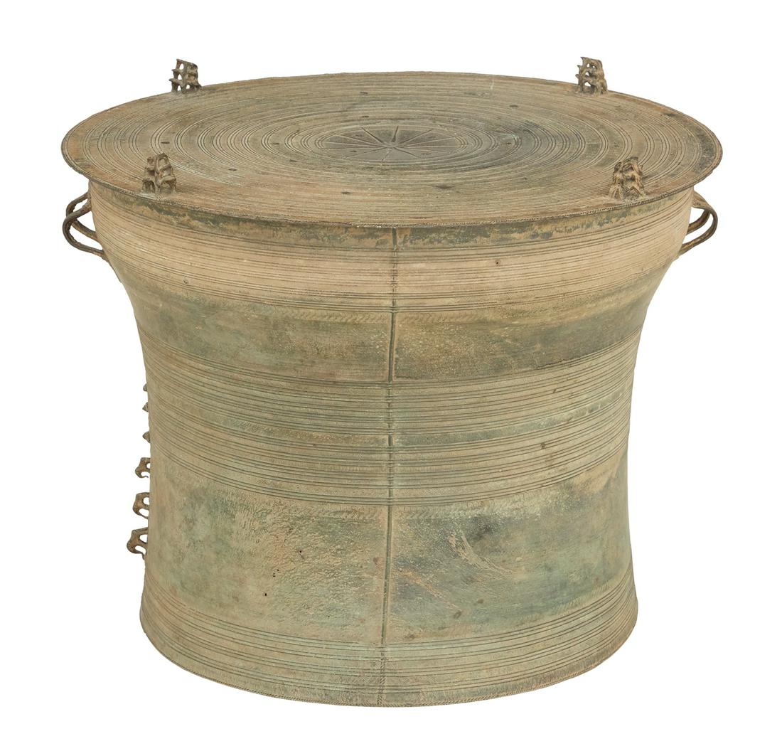 Southeast Asian Bronze Rain Drum (1 of 4)