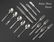 1802: 43 Pieces of American Sterling Silver Flatware