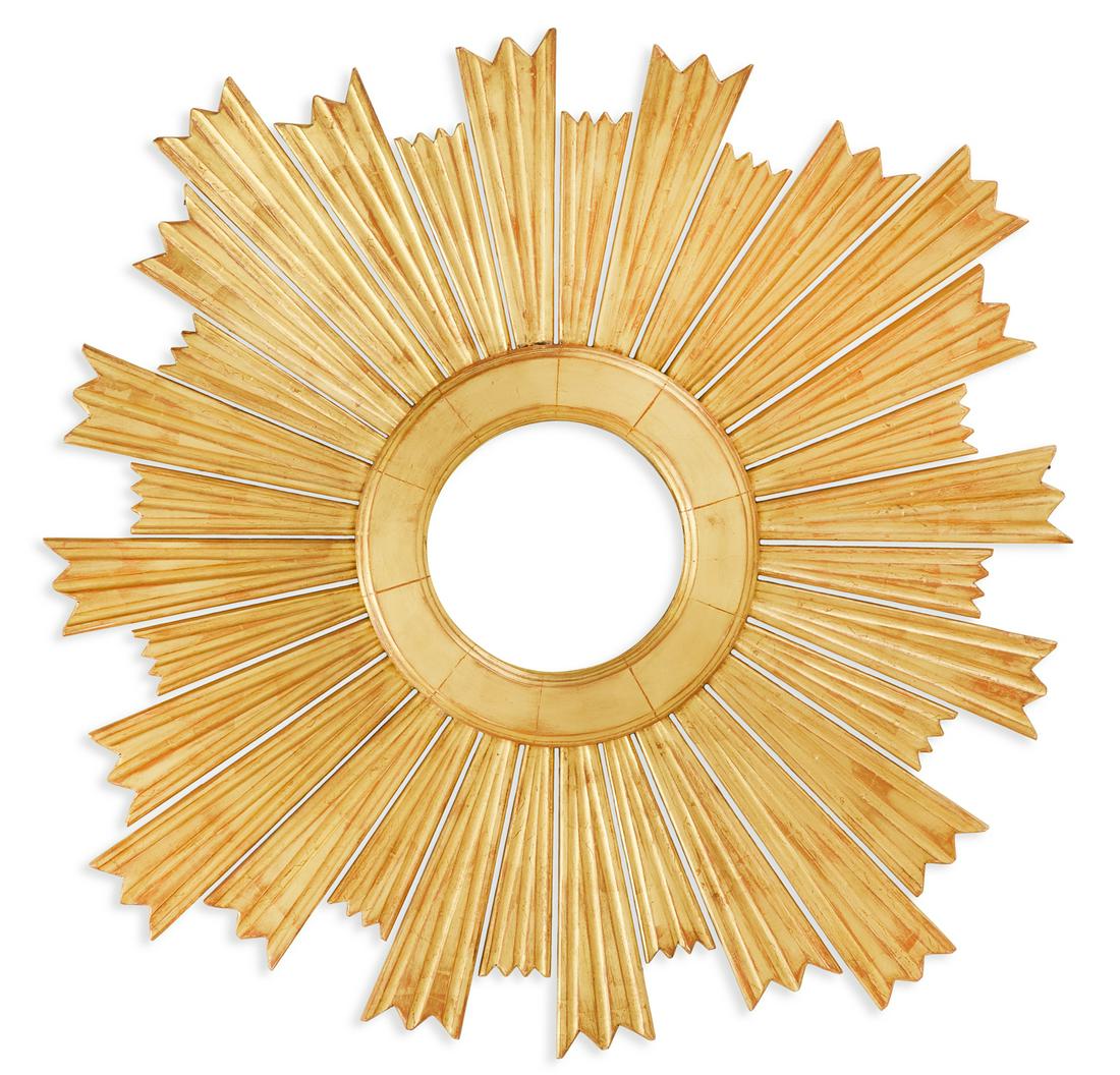 Giltwood Sunburst Mirror (1 of 2)