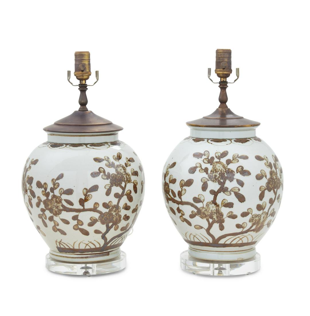 Pair of Chinese Ginger Jars (1 of 1)
