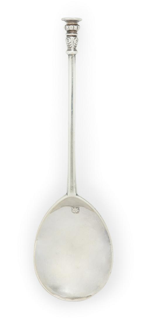 James I Sterling Silver Seal Top Spoon (1 of 6)