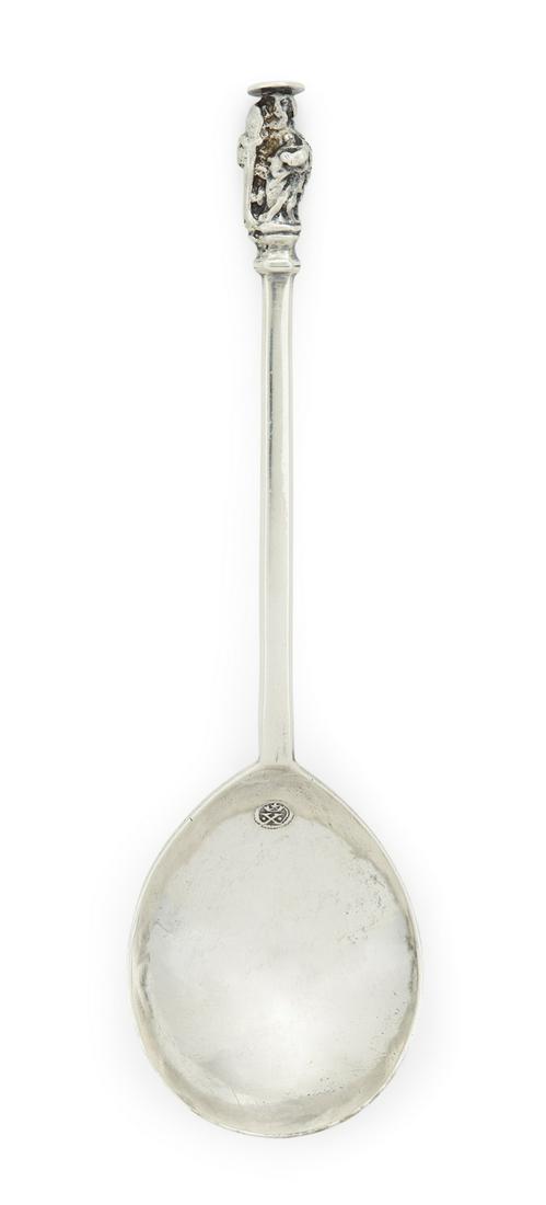 Charles I West Country Silver Apostle Spoon (1 of 7)