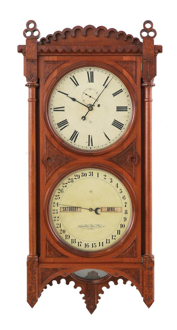 Seth Thomas "No. 5" Office Calendar Clock (1 of 2)