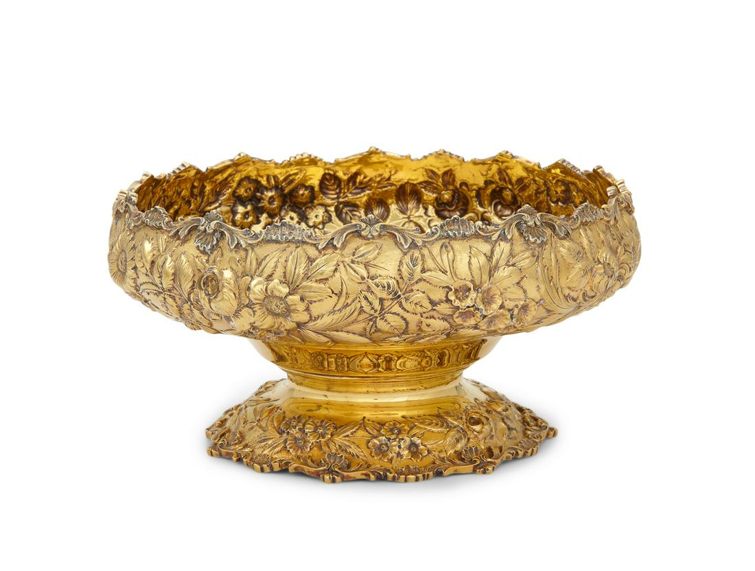 S. Kirk & Son Sterling Silver-Gilt Fruit Bowl (1 of 2)