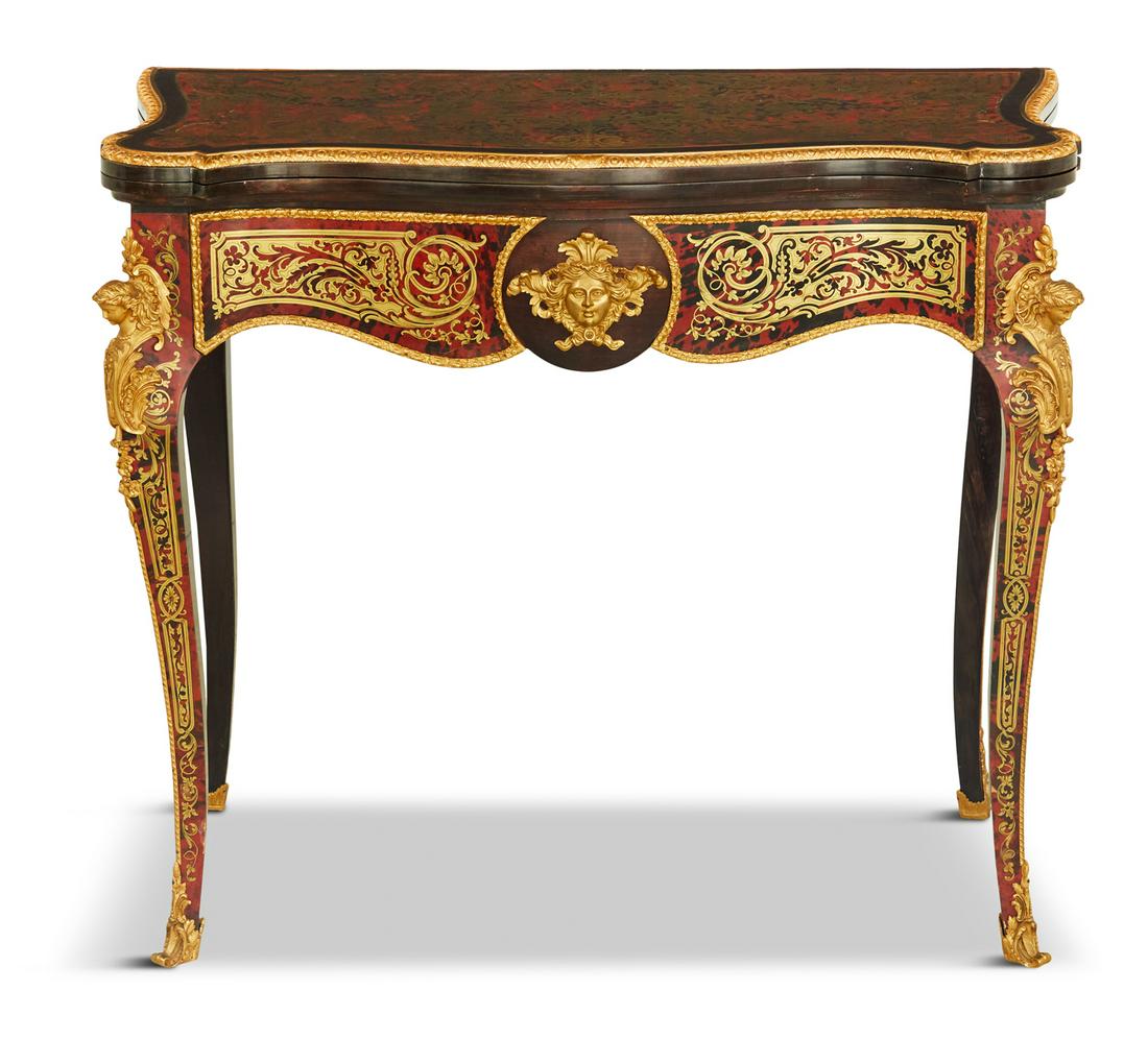 Napoleon III Ebonized and Boulle Games Table (1 of 3)