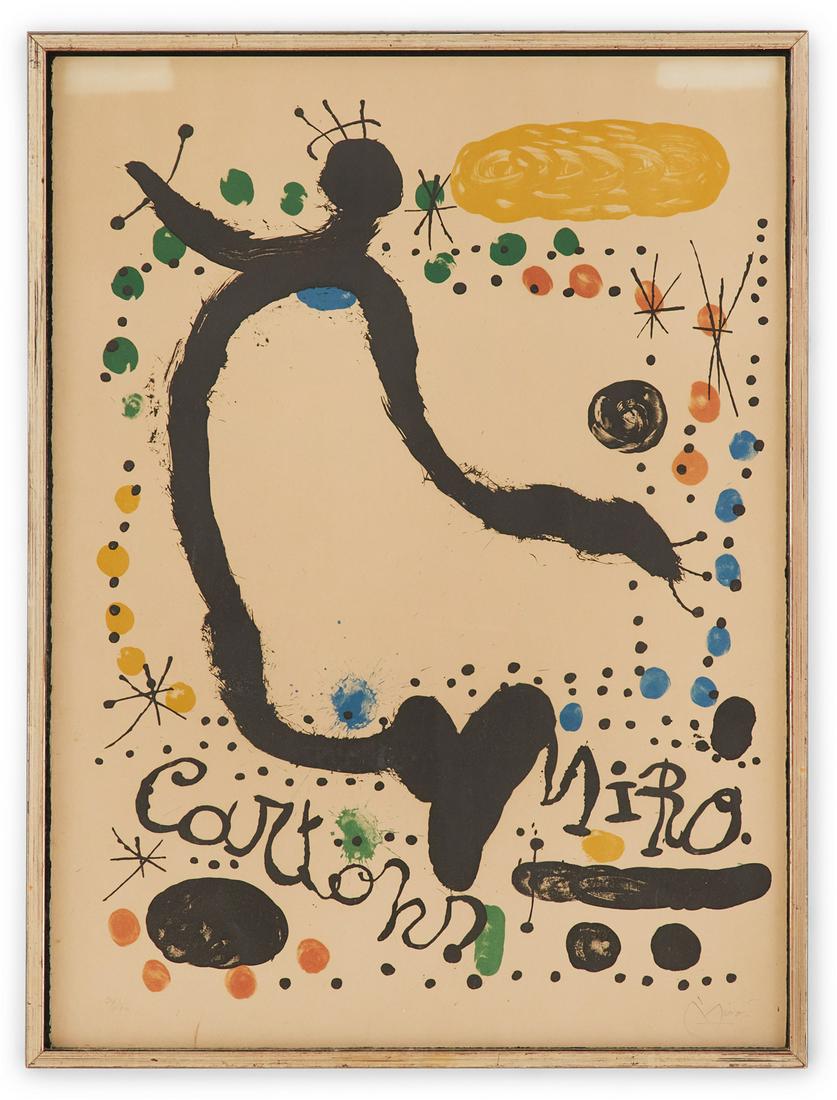 Joan Miro, (Spanish, 1893-1983) (1 of 3)