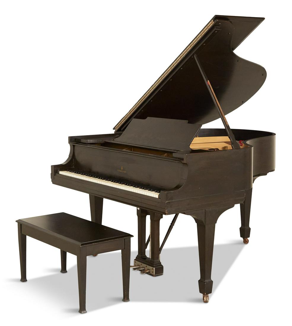 Steinway & Sons Ebonized Baby Grand Piano (1 of 7)
