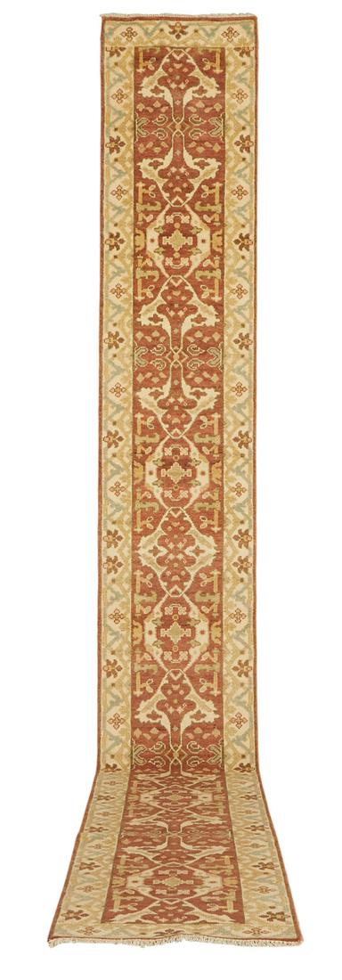 Turkish Angora Oushak Runner (1 of 1)