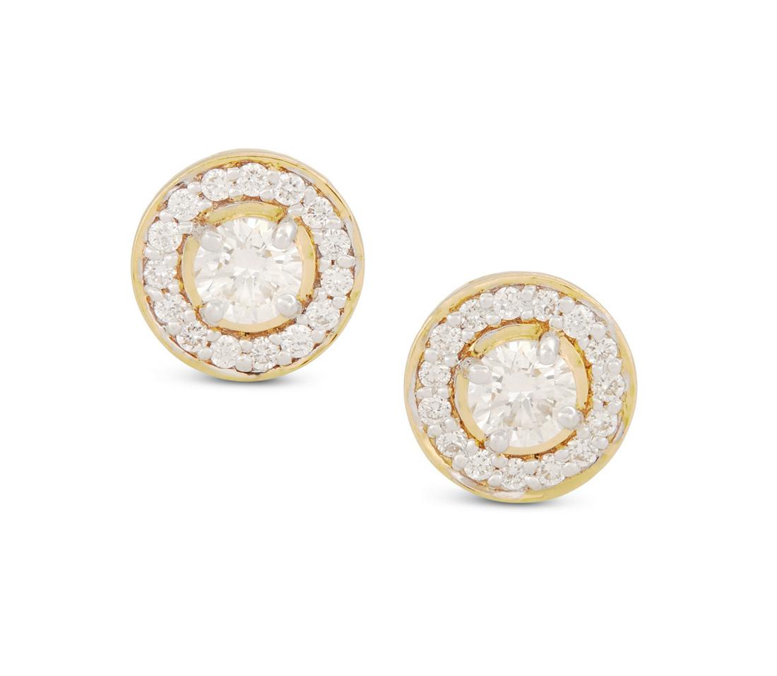 Pair of Diamond Earrings (1 of 1)