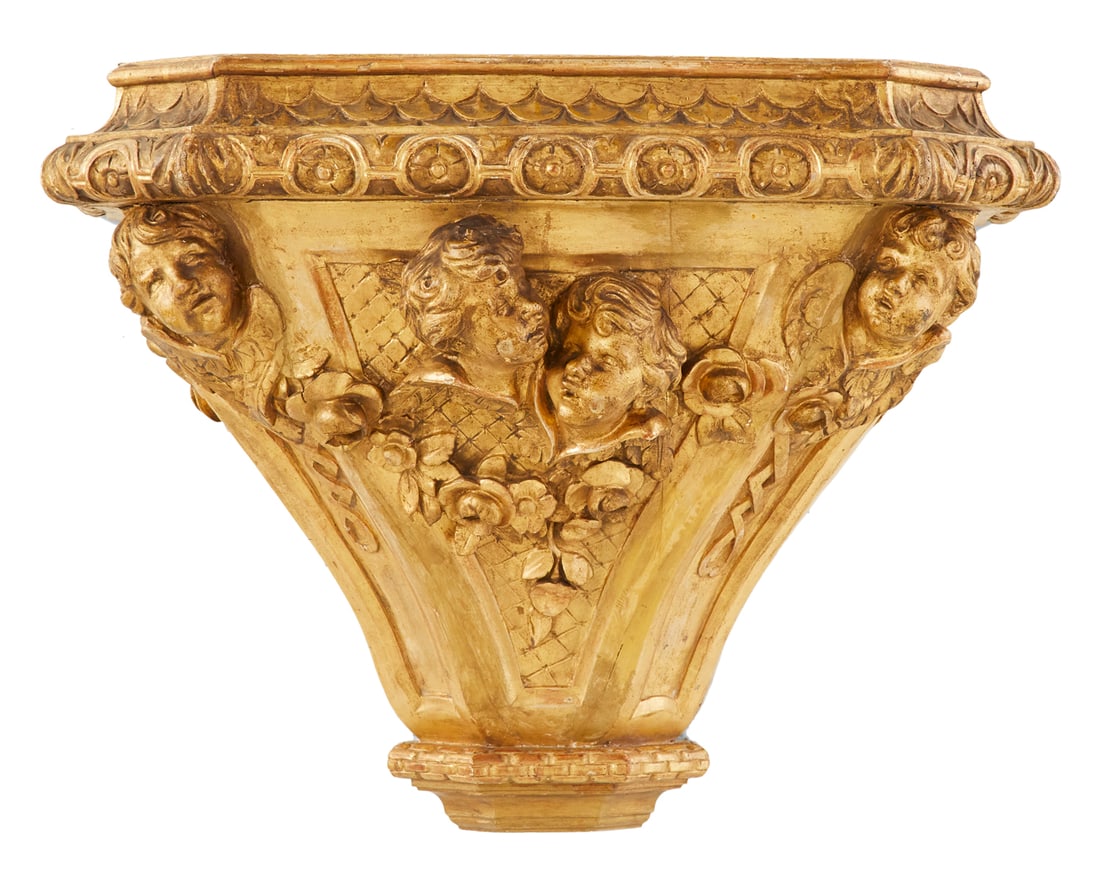 Italian Giltwood Bracket in the Rococo Taste (1 of 2)