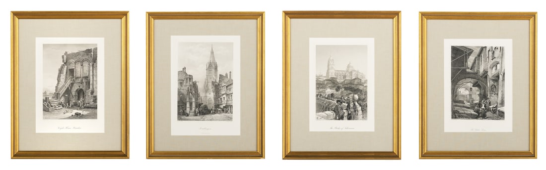 Collection of Four 19th-Century Engravings (1 of 5)