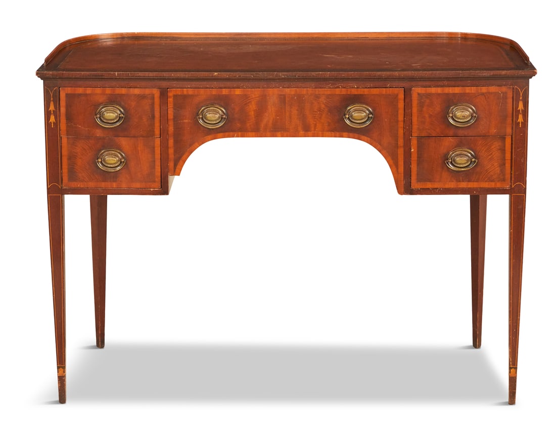 George III-Style Mahogany Writing Desk (1 of 3)