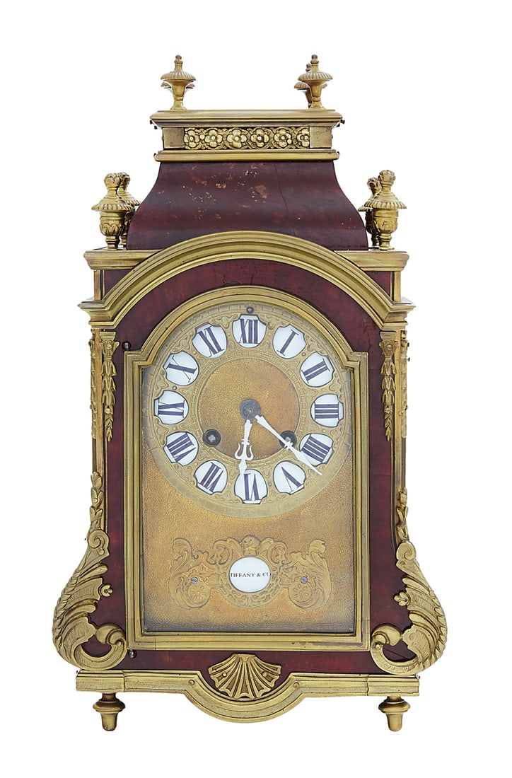 French Tiffany-Retailed Bracket Clock (1 of 5)